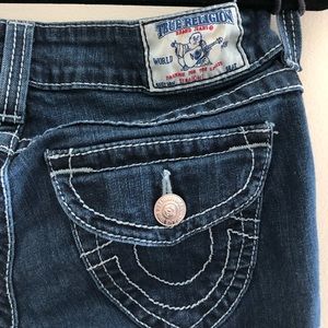 True Religion Slightly Flared Jeans